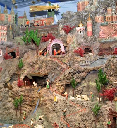 Egerländer Krippe (Detail) Egerländer Krippe (Detail)